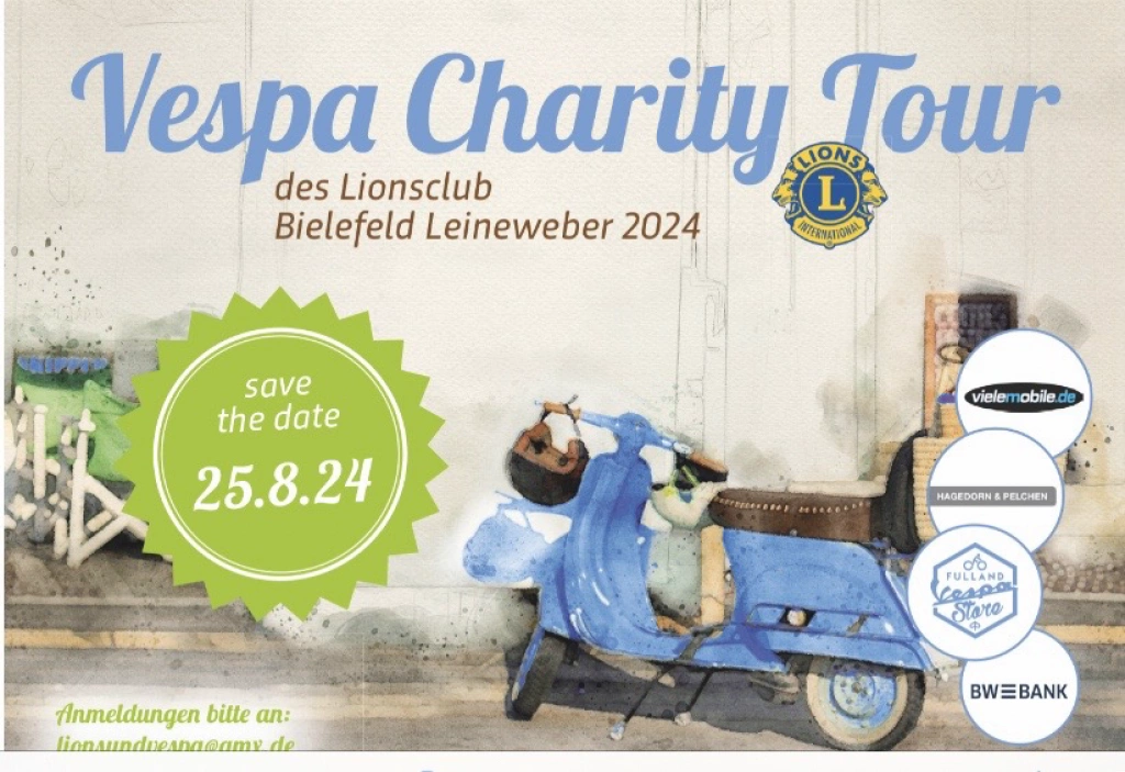 Was ist die Vespa Charity Tour?